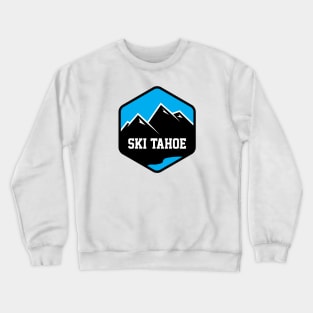 Ski Lake Tahoe Badge Crewneck Sweatshirt